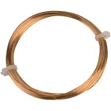 Rvfm Gilt Copper Wire 15m X 0 4mm Dia