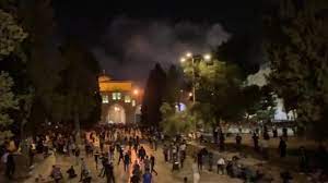 Tension has been high in jerusalem and witnesses offered contradicting accounts about whether the flames were caused by palestinians who had thrown fireworks at … 2lnnr15848yrrm