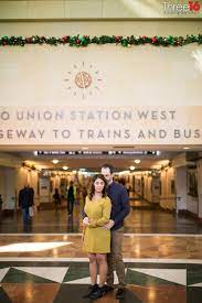 Los Angeles Union Station Engagement Photos