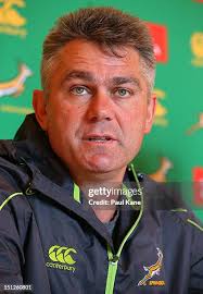 Craig Burden practices line-outs during a South Africa Springboks... News  Photo