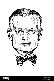 Sherman Adams, Assistant to the President. April 14, 1953. (Photo by Look  Magazine Stock Photo