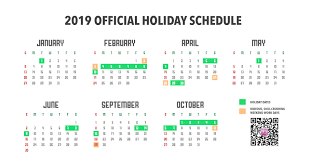 Scroll down to view the national list or choose your state's calendar. China S Official 2019 Holiday Calendar Finally Announced The Beijinger
