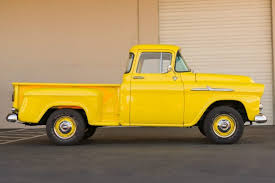 Image result for Chrome Yellow 1955 Truck