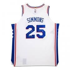 Hawks with calf strain 76ers 2 days ago 155 shares. Ben Simmons Autographed Inscribed Roy 18 Philadelphia 76ers Blue Authentic Nike Jersey
