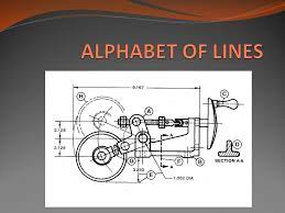 Identify line types for the alphabet of lines. Alphabet Of Lines Ppt Download