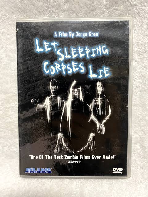 Let Sleeping Corpses Lie Horror DVD (1974)