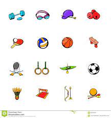 Check spelling or type a new query. Os Icones Do Material Desportivo Ajustaram Desenhos Animados Ilustracao Do Vetor Ilustracao De Esfera Boxe 88254668