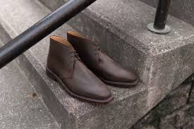Maybe you would like to learn more about one of these? James Bond Shoes No Time To Die X Crockett Jones Molton Chukkas