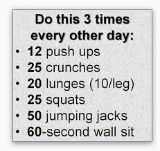 Every Other Day Workout Routine Health Fitness Exercise Fitness Body