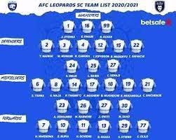 2020/2021 2019/2020 2018/2019 2017/2018 2016/2017 2015/2016 2014/2015 2013/2014 2012/2013 2011/2012 2010/2011 2009/2010 2008/2009 2005/2006 1998/1999 1997/1998 1995/1996 1994/1995 1993/1994 1992/1993 1991/1992 1990/1991 1989/1990 1988/1989 1987/1988 1986/1987. Afc Leopards Squad For The K Ogalo Fans Vs Ingwe Fans Facebook