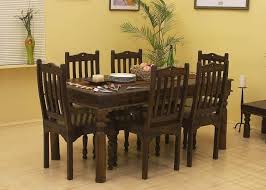 Complete set the product comes with one table and 6 packed chairs for every order. Jaipur Dining Set Solid Wood Furniture Buy Dining Table Online Saraf Furniture