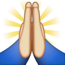 Trust Yourself Hand Emoji Emoji Praying Hands