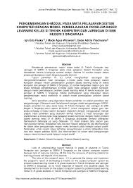 Program semester smk k13 revisi 2017 ini bisa bapak/ibu jadikan sebagai salah satu contoh dalam pembuatan perangkat pembelajaran smk kelas rencana pelaksanaan pembelajaran (rpp) sistem komputer smk kelas x kurikulum 2013 revisi, tahun pelajaran 2019 / 2020 semester 1 dan 2. Pdf Pengembangan E Modul Pada Mata Pelajaran Sistem Komputer Dengan Model Pembelajaran Problem Based Learning Kelas Xi Teknik Komputer Dan Jaringan Di Smk Negeri 3 Singaraja
