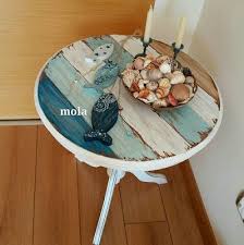 basak basak adli kullanicinin my wooden works panosundaki pin fiskos masalari eskitme ahsap boyanmis mobilya