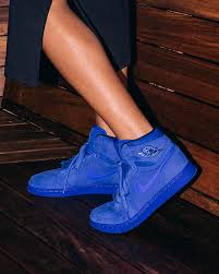 Air Jordan I High Prem Racer Blue Make A Statement This Holiday With A Classic Design Decked Out In Vibrant Blue Air Jordans Jordan 1 Retro High Women Shoes