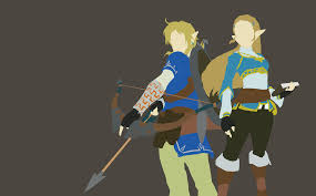 Botw Minimalist Link And Zelda By Me Visit Blazezelda Tumblr Com Legend Of Zelda Legend Of Zelda Breath Legend
