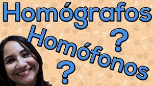 Resultado de imagem para palavras homofonas e homografas