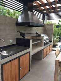 Here are 15 charming outdoor kitchen ideas from around the world from rustic to modern and fancy—the 15 backyard kitchens that make us want to live outside. 56 Outside Kitchen Ideas In 2021 Outdoor Kitchen Design Outdoor Kitchen Outdoor Bbq