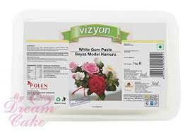 Gum paste flowers / cherry blossom stems perfect for cake and cupcake decorations. Vizyon 1 Kg Gum Paste Flower Modelling Fondant