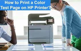 Sample printer test page for color and black & white in image / pdf format. Printing A Test Page From The Hp Officejet Pro 6978 Printer