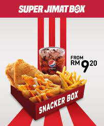 Order from kfc online or via mobile app we will deliver it to your home or office check menu, ratings and reviews.box meals. Super Jimat Box Dine In Promotions Kfc Malaysia