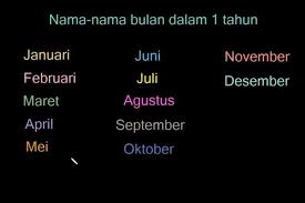 Pawarta kang ditujokake kanggo umum, kang surasane menehi pangreten tumrap sawijining prastawa diarani …. Nama Nama Bulan Ringkasan Materi Tvri 30 April Kelas 1 3 Sd