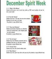 The biggest spirit week is known to be during homecoming week. Jfkhs Way On Twitter Ideas For The Spirit Week Please Wear Uniform Through Out The Whole Week Jeans Are Only Allowed Next Monday Http T Co Gdqi1spzxw