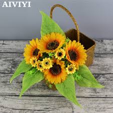 Selain cita rasanya yang gurih dan enak, ternyata biji bunga ini punya banyak manfaat untuk kesehatan, lo! Sekelompok Buatan Bunga Dekorasi Rumah Diy 9 Kepala Kecantikan Bunga Matahari Palsu Buatan Sutra Bunga Bouquet Rumah Bunga Decora Buatan Bunga Kering Aliexpress