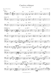 Careless whisper lyrics app for android apk download. George Michael Careless Whisper Bas Transcriptie Deon Estus