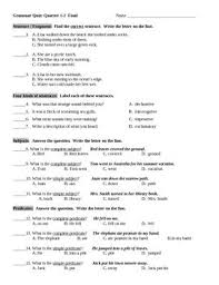 Grammar Quick Check Teaching Writing Teaching Grammar 5th Grade Grammar