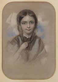 Bonhams : Frederick Samuel Beaumont (British, 1861-1954) David Arkwright  aged 11 months, oval (Together with portrait of a girl wearing a shawl (2))