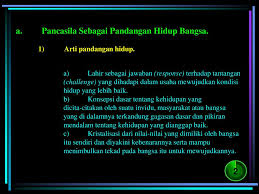Pancasila sebagai pandangan hidup bangsa dan negara bersifat terbuka artinya. Pancasila Sebagai Pandangan Hidup Bangsa Dan Negara Bersifat Terbuka Artinya