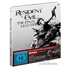 The final chapter meets the standard for mindless thrills set by the previous resident evil films, ending the series on more of a shrug than a bang. Resident Evil The Final Chapter Limited Steelbook Edition Blu Ray Film Details