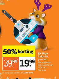 Van goede pannen heb je elke dag plezier. Bk Pro Inductie Pannen 50 Korting Aanbieding Bij Albert Heijn