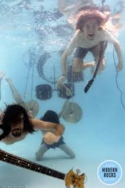Dave grohl says listening to nirvana's 'in utero' makes his 'skin crawl' aug 26, 2021 win tickets to merlefest 2021! Rare Photos Of Nirvana Recreating Iconic Nevermind Cover Are For Sale Nirvana Nevermind Nirvana Kurt Cobain Nirvana