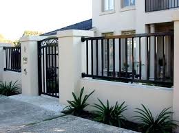 20 Simple House Architecture And Design In Modern Philippines Style House Gate Design House Fence Design Compound Wall Design