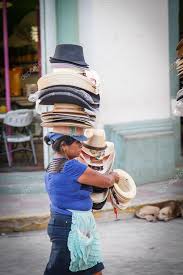 Woman From Nicaragua Selling Hats On The Street Stock Editorial Photo C Riderfoot 118522280