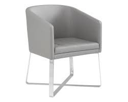 Grey Lobby Chair Chair Chair Upholstery Contemporary Accent Chair
