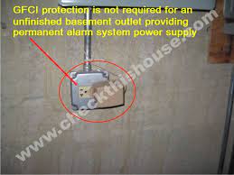 Cost factors for installing electrical outlets. Unfinished Basement Gfci Receptacles Placement Checkthishouse
