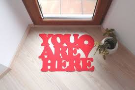 You Are Here With Google Maps Pin Custom Welcome Mat Sign Etsy Custom Doormat Custom Door Pin Map