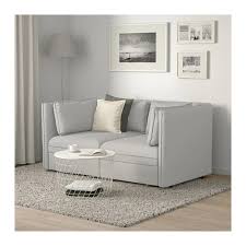 Vallentuna Mod Sofa 2 Seat W 2 Slpr Sections Orrsta Light Gray Ikea Love Seat Vallentuna Modular Sofa