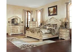 Bedroom Sets Ortanique Sleigh Bedroom Set Ashley Furniture White Bedroom Set Antique White Bedroom Furniture Ashley Furniture Bedroom