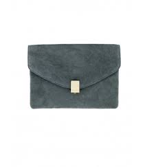 Clutch For Woman Lizor Anthracite Zadig Voltaire Clutches For Women Zadig And Voltaire Clutch