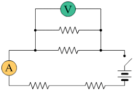 Is by use of conventional circuit symbols to provide a schematic diagram of the circuit and its components. Nondestructive Evaluation Physics Electricity