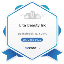 Ulta Beauty Inc Zip 60440 Naics 446110 Sic 5912