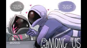 Flirting With The Imposter Among Us Comic Dub Among Us Love Story Youtube