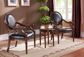 Kf91037 3 Pcs Traditional Living Room Accent Chair Set Accent Chair Set Best Master Furniture Accent Chairs