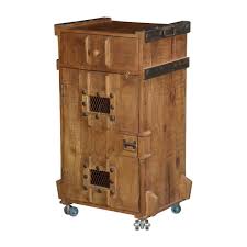 Enjoy fast delivery, best quality and cheap price. Farmhouse Vegetable Bin Mango Wood Rolling Cabinet