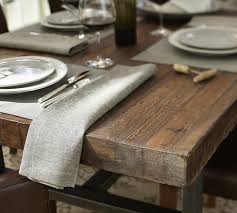 We picked out the style of table we wanted and also the base for it. Reclaimed Wood Dining Tables Homifind
