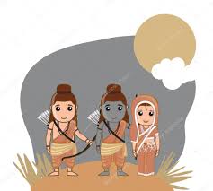 Prince rama, one of the four princes of ayodhya, will be expelled from the palace through a hd, ramayana cartoon, ramayan, ramayana movie, ramayana animated movie, lakshman movie. God Rama Sita Cartoon 1023x921 Wallpaper Teahub Io